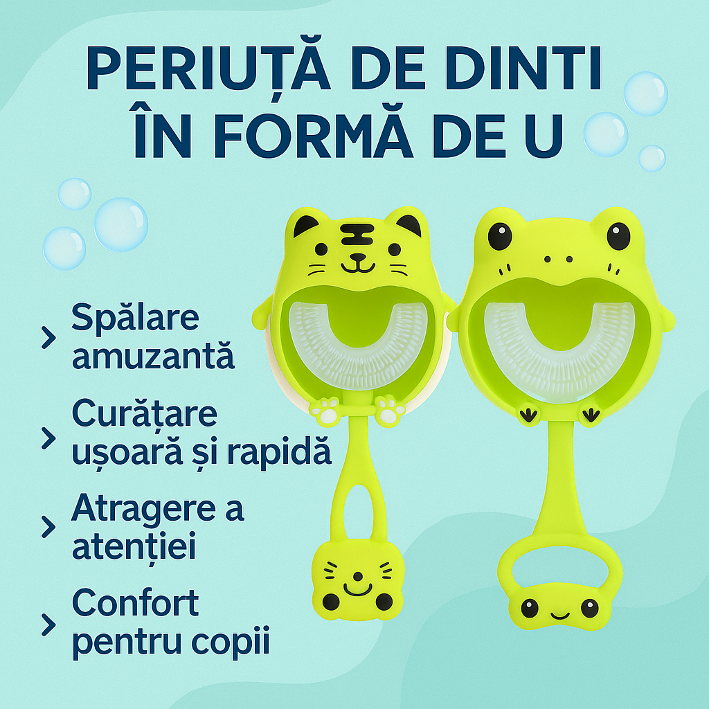 SmileU – Periuța de dinți inteligentă în formă de U