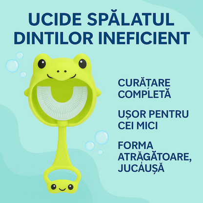 SmileU – Periuța de dinți inteligentă în formă de U