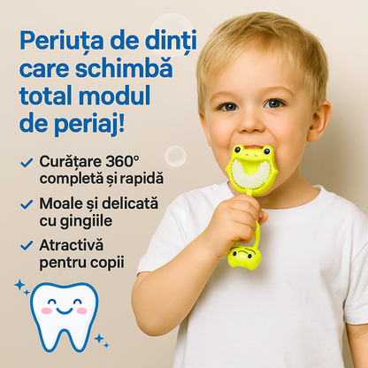 SmileU – Periuța de dinți inteligentă în formă de U