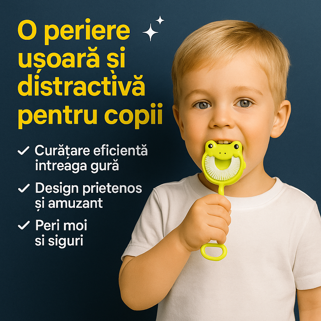 SmileU – Periuța de dinți inteligentă în formă de U