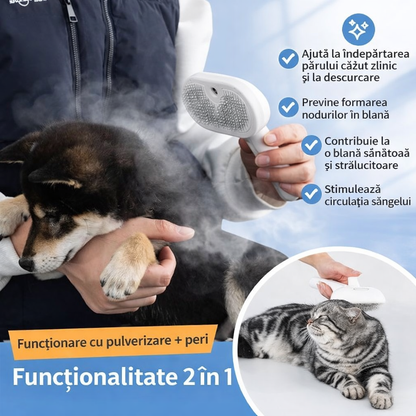 PawCare - Îndepărtează ușor părul căzut și descurcă blana