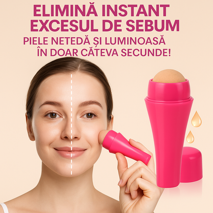 Roller Volcanic – Piele fără sebum, proaspătă toată ziua!