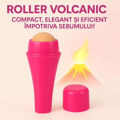 Roller Volcanic – Piele fără sebum, proaspătă toată ziua!