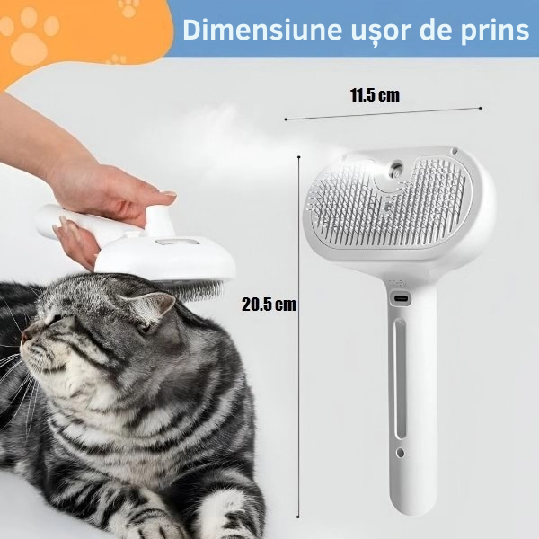 PawCare - Îndepărtează ușor părul căzut și descurcă blana