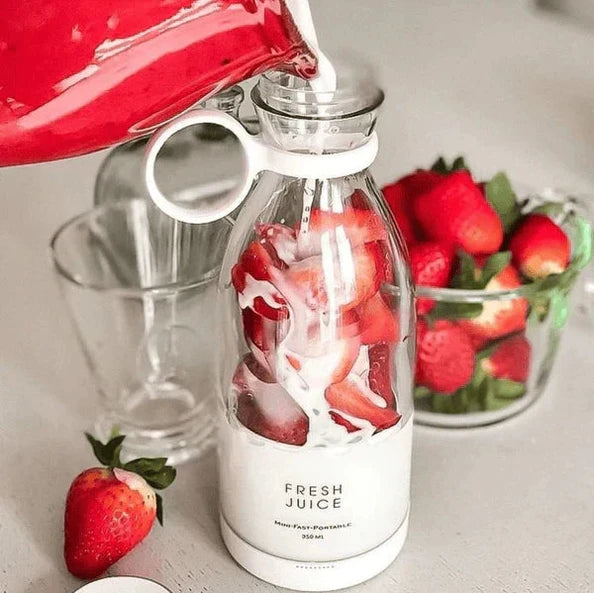 Fresh Juice Mini Blender Portabil  – [PROMOȚIE DISPONIBILĂ DOAR ASTĂZI]