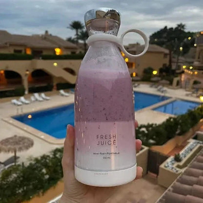 Fresh Juice Mini Blender Portabil  – [PROMOȚIE DISPONIBILĂ DOAR ASTĂZI]