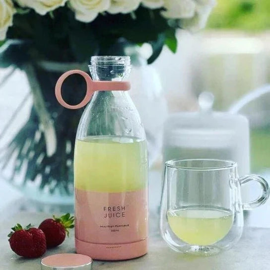 Fresh Juice Mini Blender Portabil  – [PROMOȚIE DISPONIBILĂ DOAR ASTĂZI]