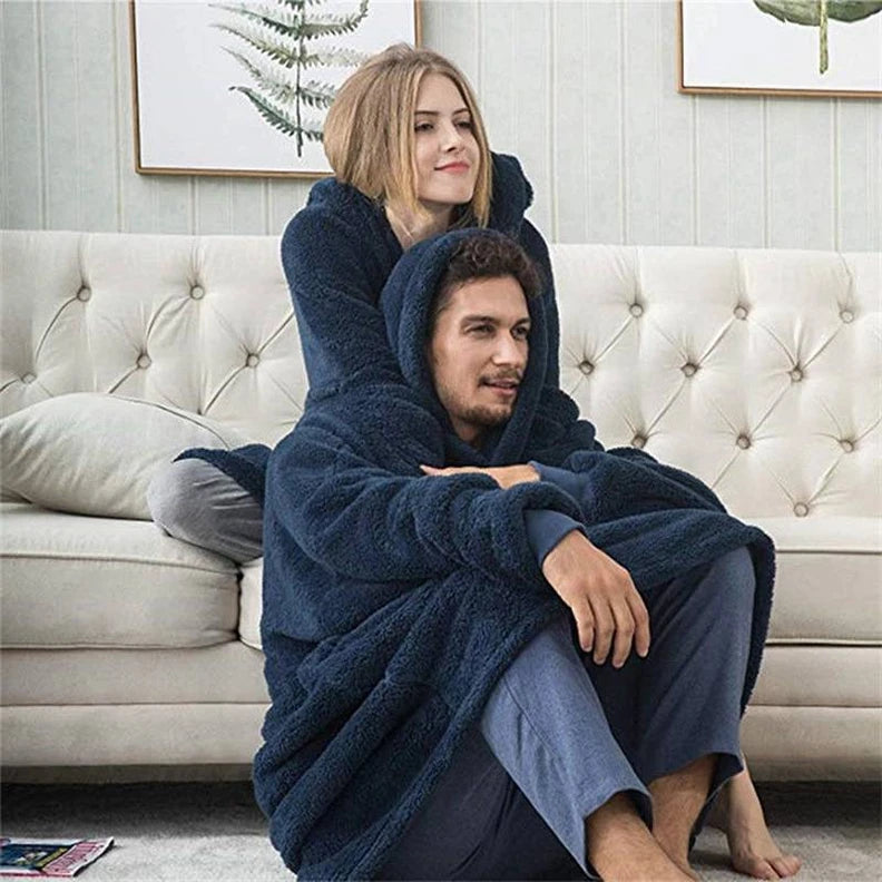 Huggia – Hanorac-Pătură Moale și Călduroasă pentru Acasă